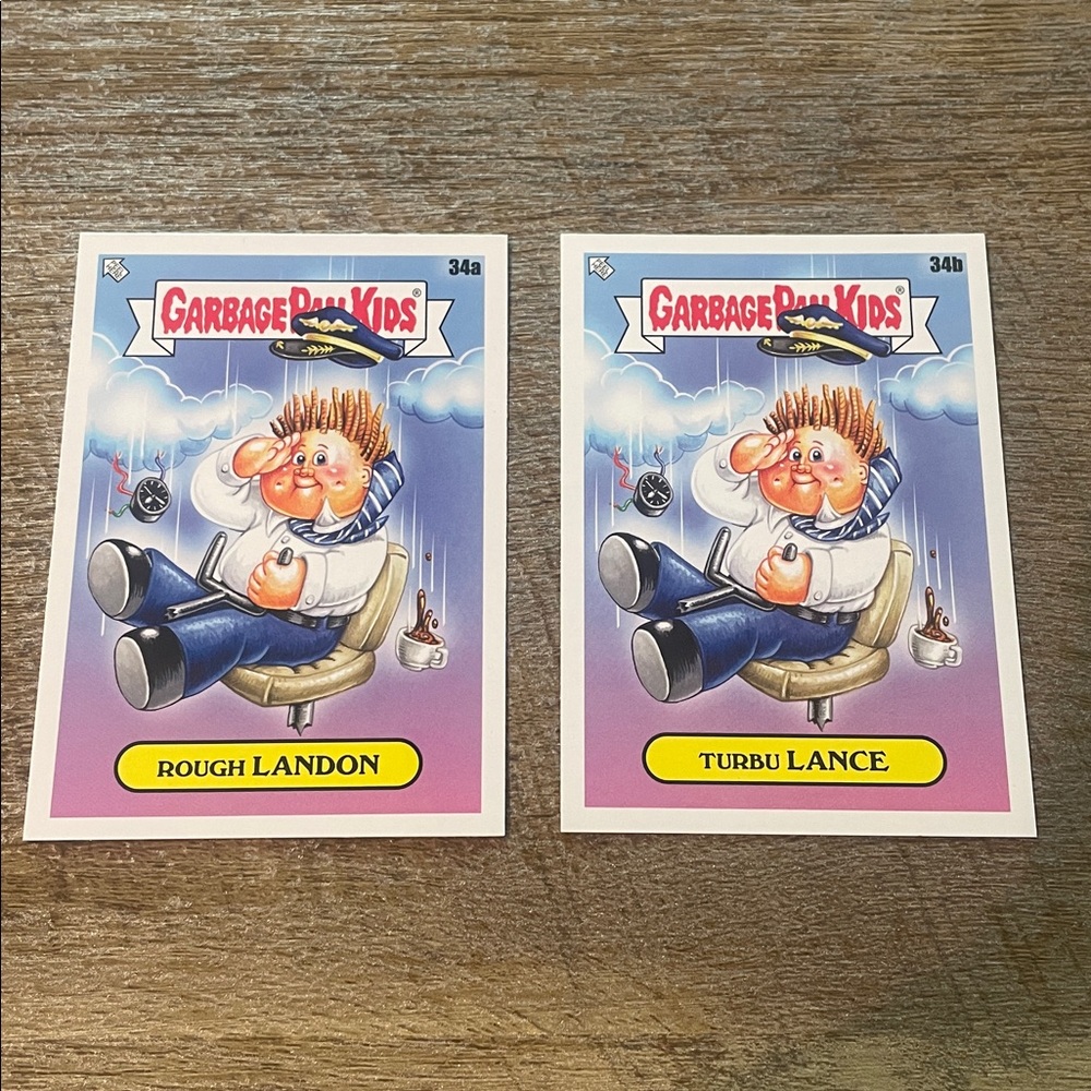 ✨10/$10 GPK SALE✨ Garbage Pail Kids Go on Vacation Base 34a and 34b